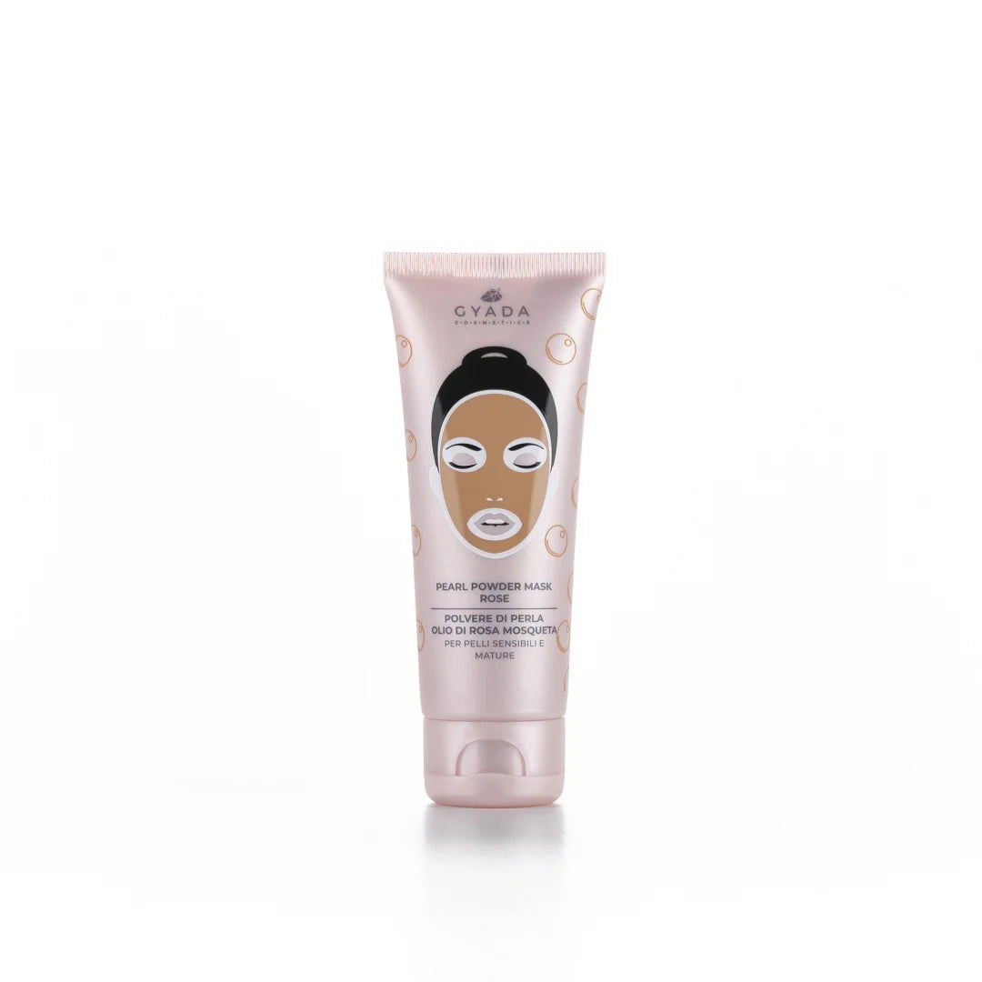 Maschera Viso con Polvere di Perla - Rosa - Gyada Cosmetics