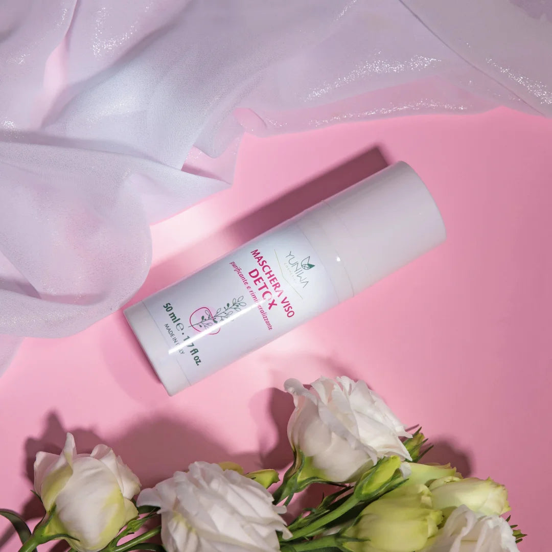 Maschera Viso Detox con Argilla Bianca - Yuniwa Cosmetics