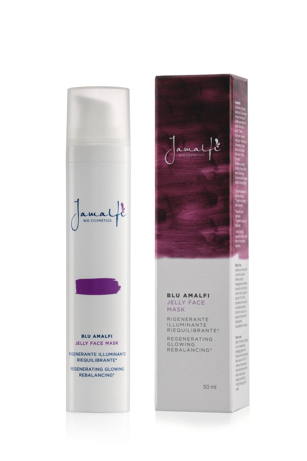 Maschera Viso Illuminante - Blue Jelly Mask