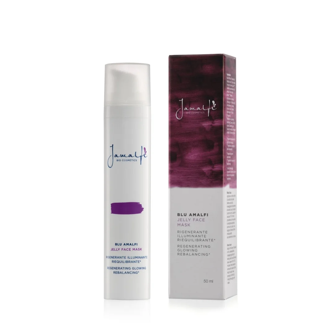 Maschera Viso Illuminante - Blue Jelly Mask - Jamalfi Bio Cosmetics