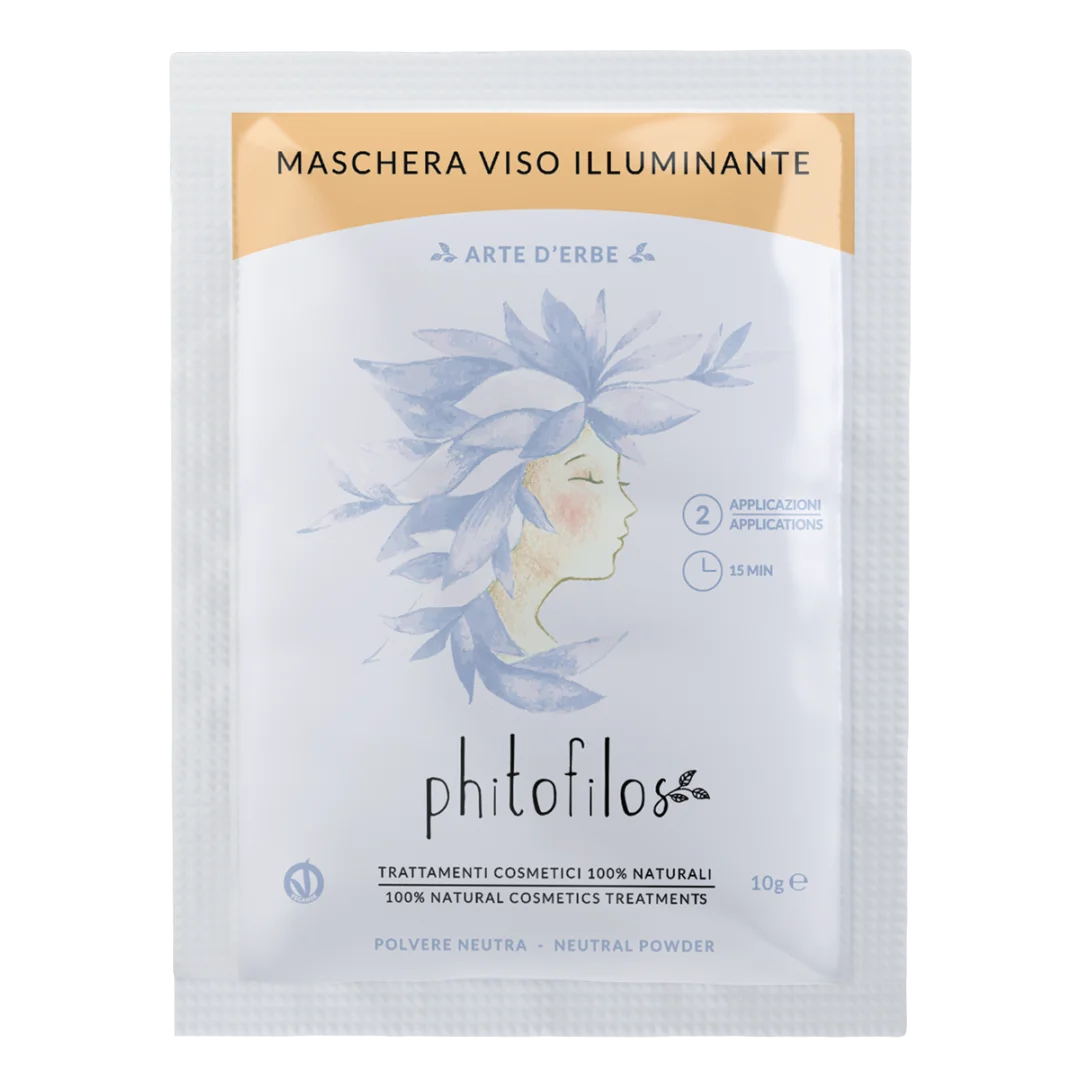 Maschera Viso Illuminante in Polvere - Phitofilos