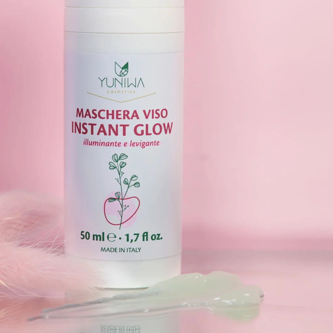 Maschera viso illuminante - Instant Glow - Yuniwa Cosmetics