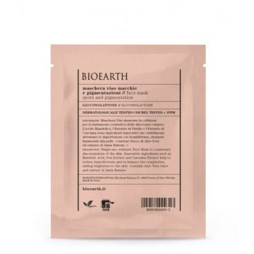 Maschera Viso Macchie e Pigmentazioni con Gluconolattone - Bioearth