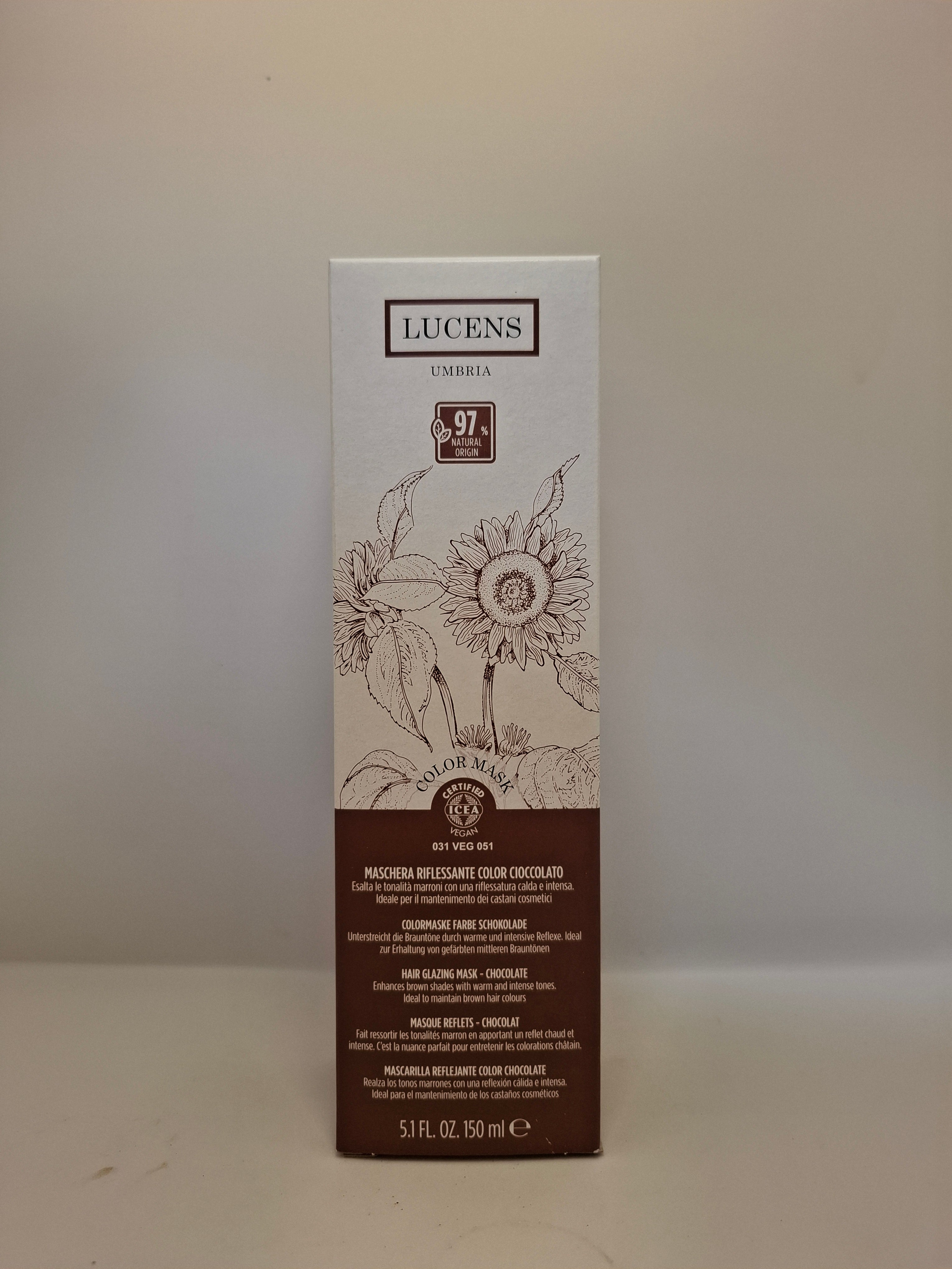 Lucens Color Mask – Chocolate Hair Coloring Mask 
