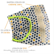 Mascherina Blu Camouflage - Boccadamo