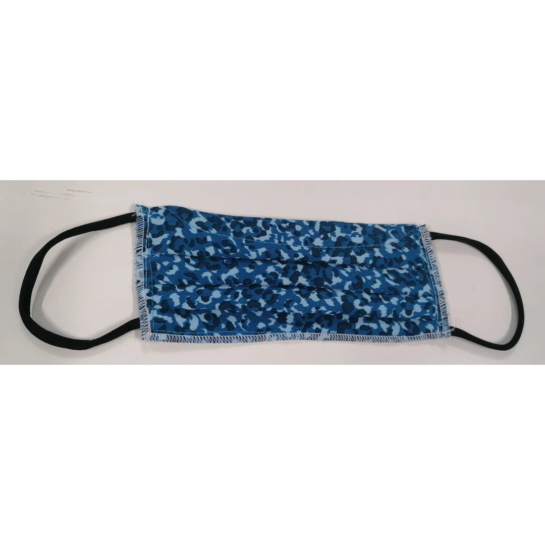 Mascherina Blu Camouflage - Boccadamo