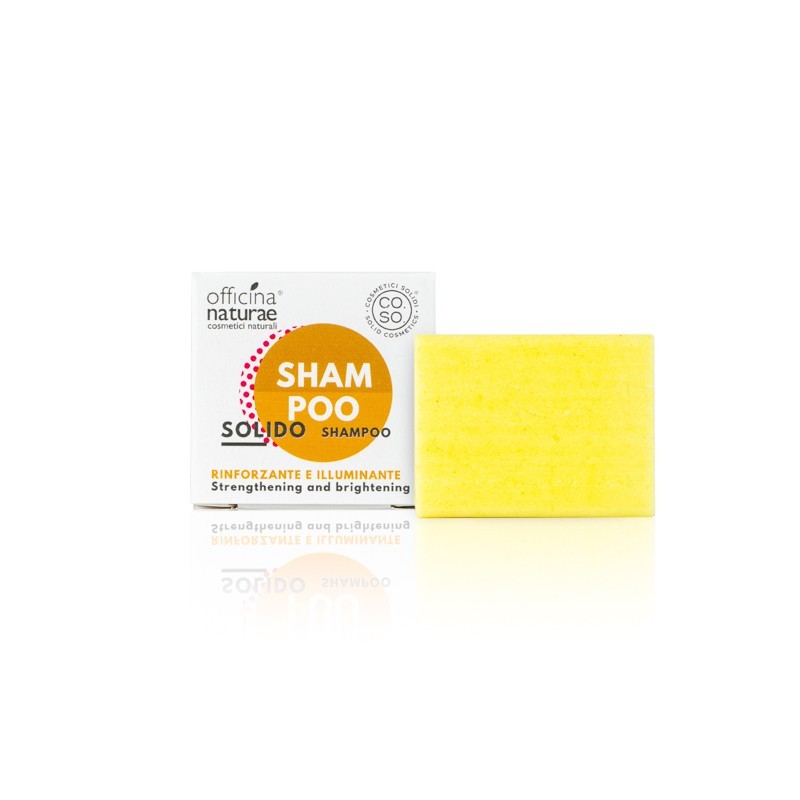 Shampooing solide de taille mini renforçant et éclaircissant