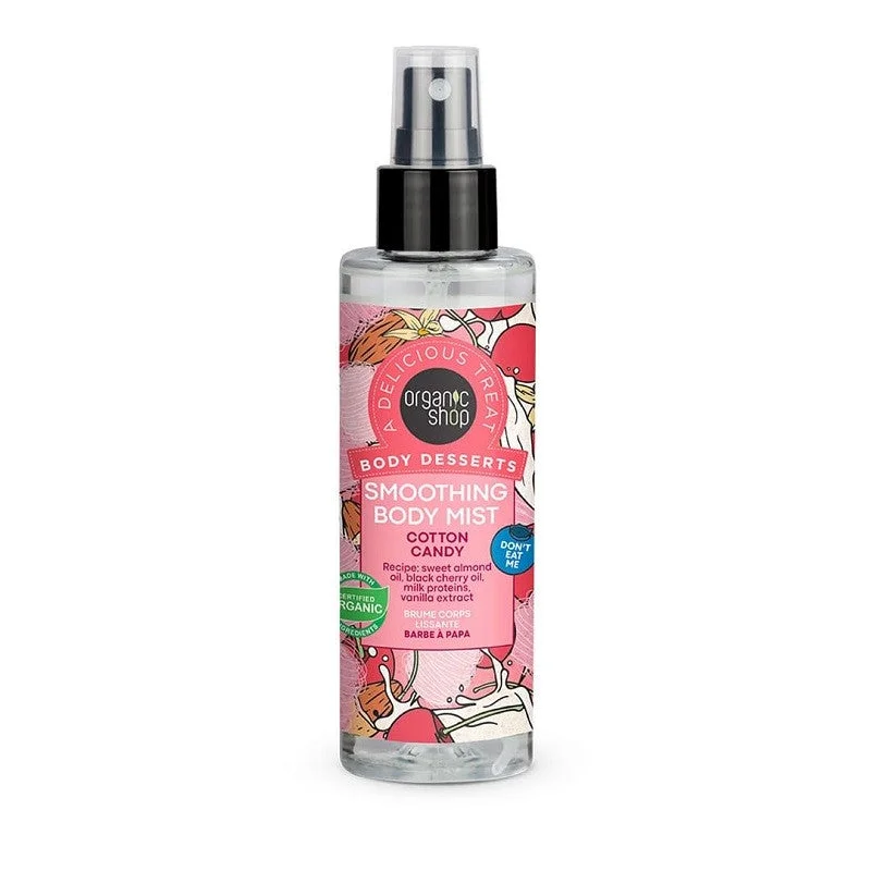 Mist Corpo Cotton Candy con Olio di Mandorle Dolci - Organic Shop