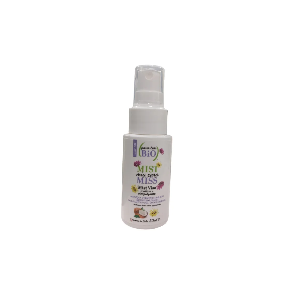 MIST Mia Cara Miss - Mist Viso Lenitiva e Rimpolpante 50 ml - Parentesi Bio