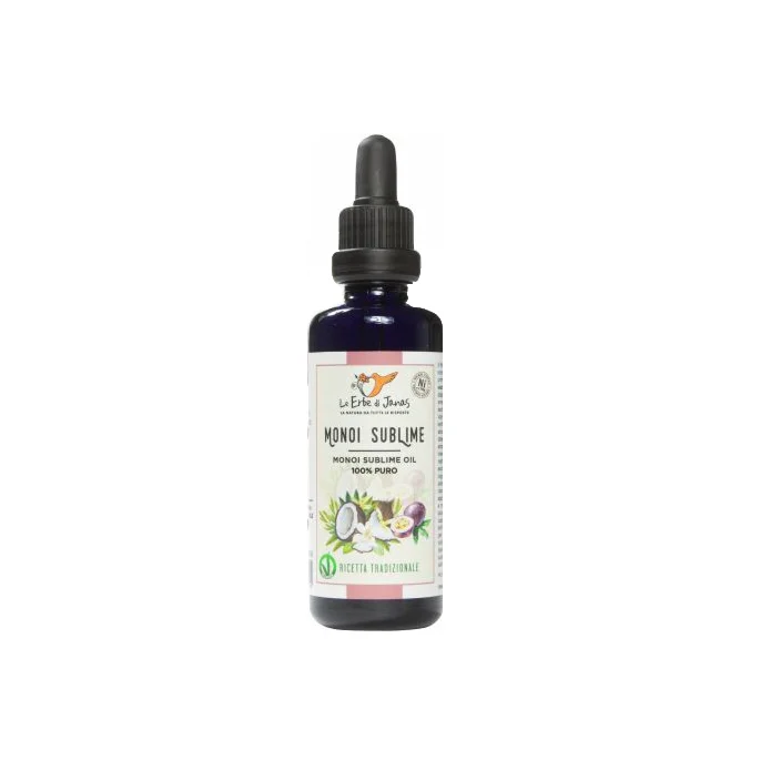 Monoi Sublime - Olio rigenerante Anti-age - Le Erbe di Janas