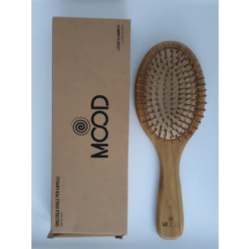 Spazzola Ovale in Legno di Bamboo - Mood