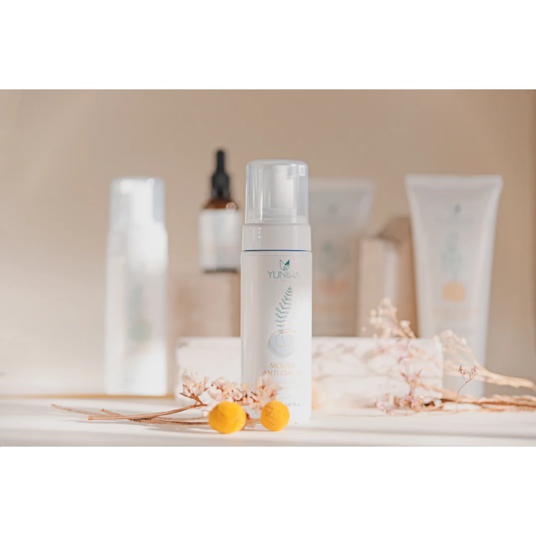 Mousse Capelli Anti-Giallo - Yuniwa Cosmetics
