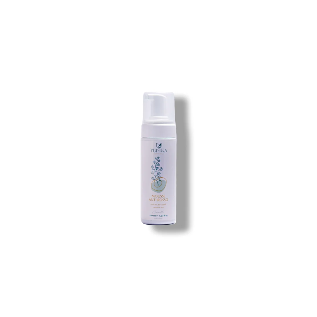 Mousse Capelli Anti-Rosso - Yuniwa Cosmetics