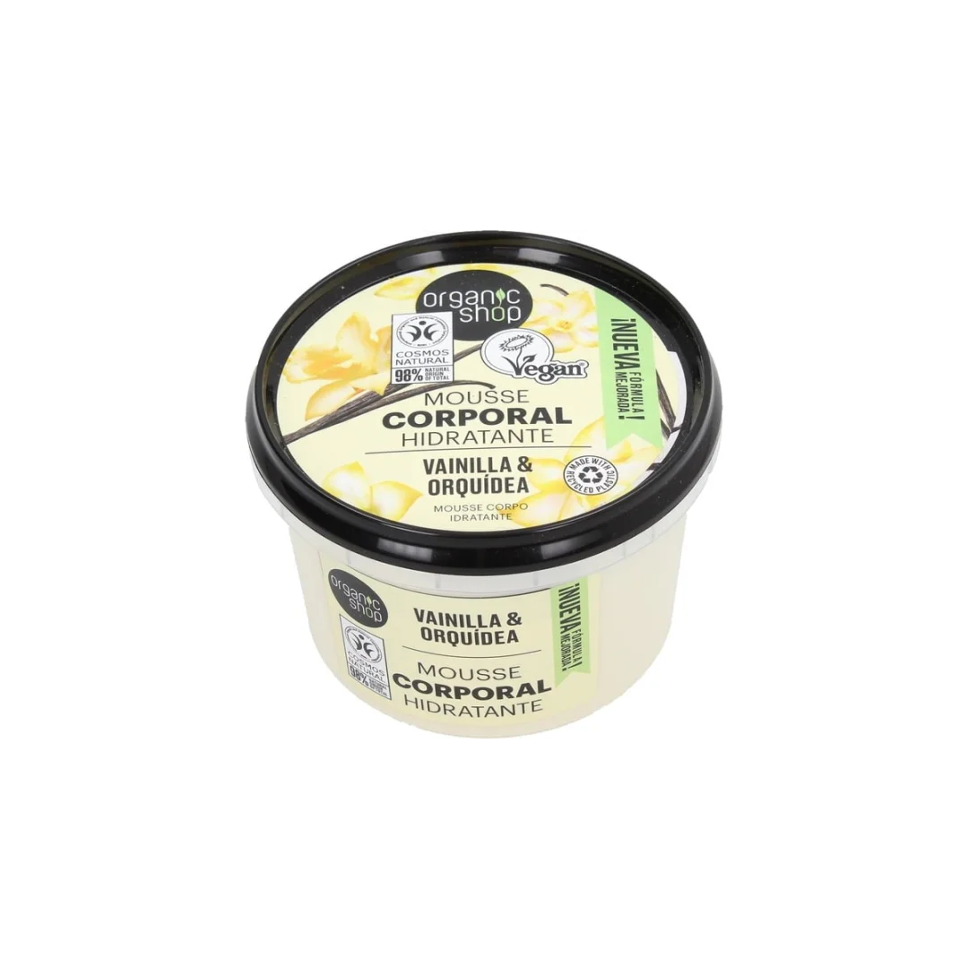 Mousse Corpo Naturale Vaniglia Bourbon - Organic Shop