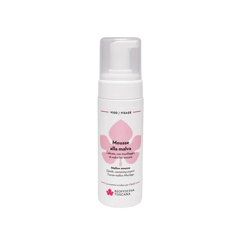 Mousse Detergente alla Malva - Biofficina Toscana