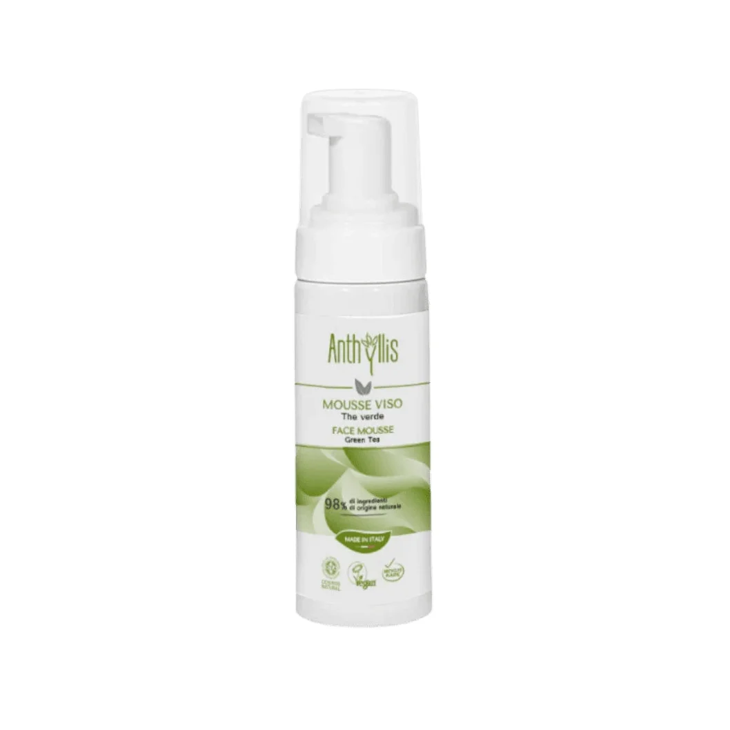 Mousse Detergente Viso al Tè Verde - Anthyllis