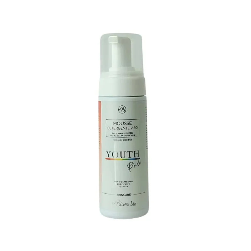 Mousse Detergente Viso Anti Imperfezioni – Youth Pride - Bisou Bio