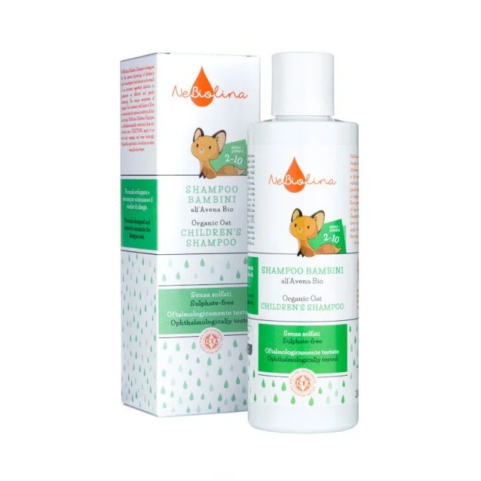 Nebiolina – Shampoo Bambini Delicato à l'Avoine pour Cheveux Sensibles