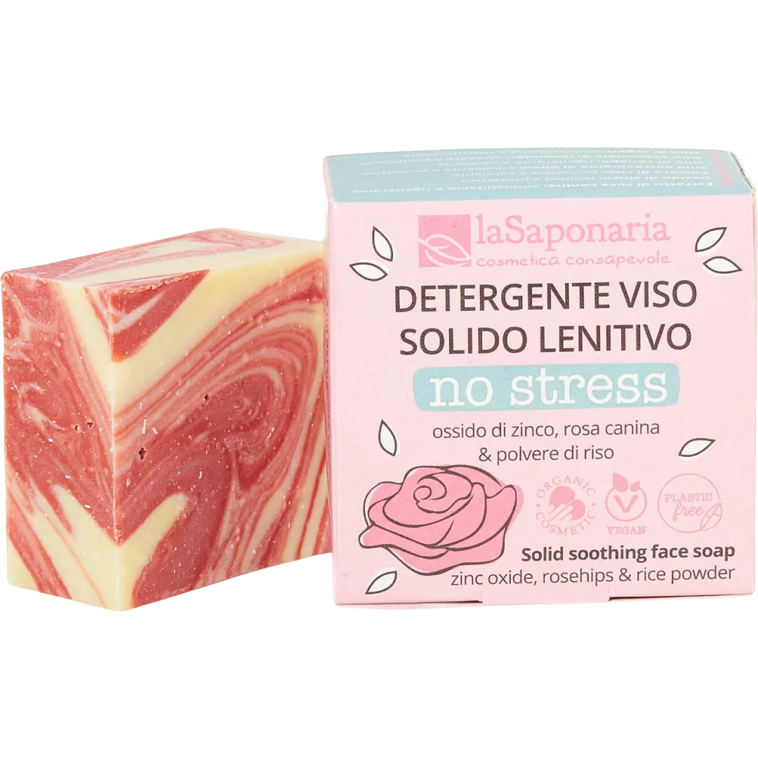 No Stress Detergente Viso Solido Lenitivo - La Saponaria