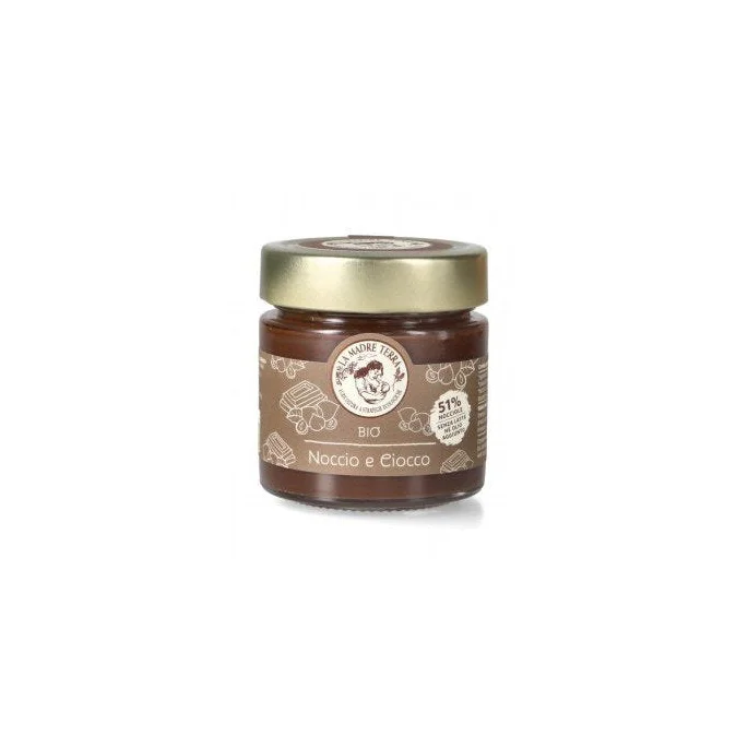 Noccio e Ciocco - Crema Spalmabile di Nocciole Cacao - La Madre Terra