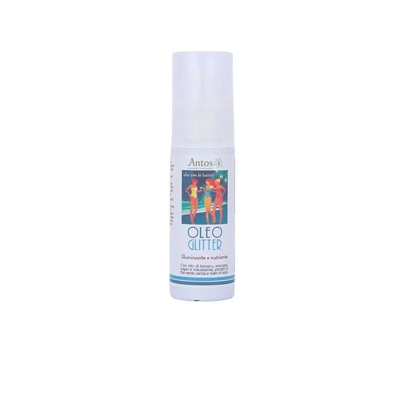 Oleo Glitter - Olio Nutriente Illuminante Effetto Glow - Antos Cosmetici