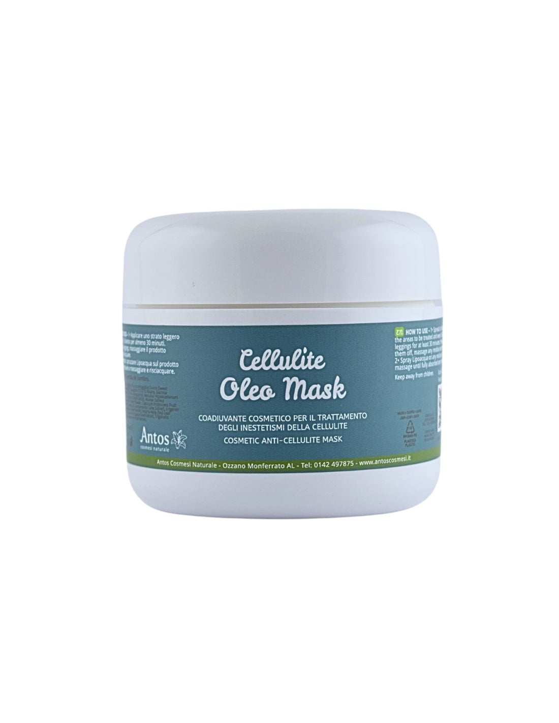 Oleo Mask Cellulite - Maschera per impacchi, bendaggi e leggings
