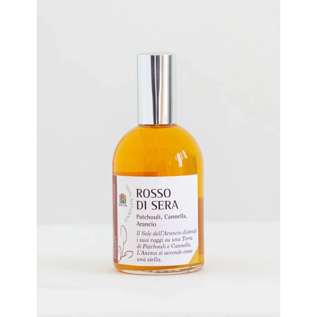Profumo Naturale con Oli Essenziali - Rosso di Sera - Olfattiva
