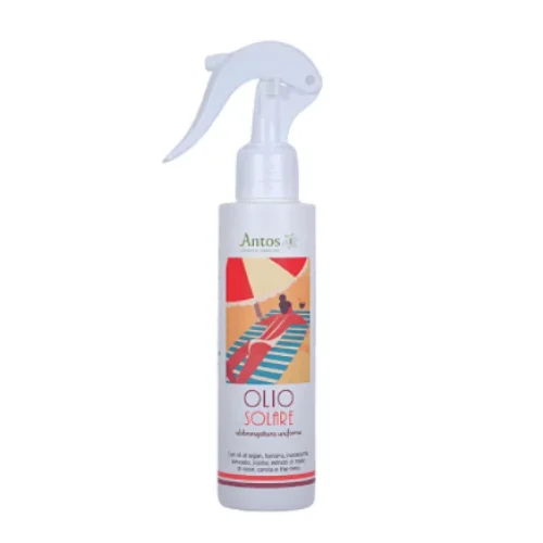 Olio Abbronzante Naturale con Aloe e Iperico - Antos Cosmetici
