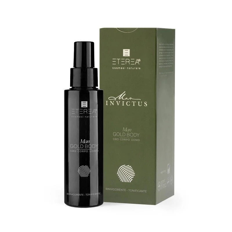Olio Corpo Vegan Men Invictus Gold Body - Eterea Cosmesi