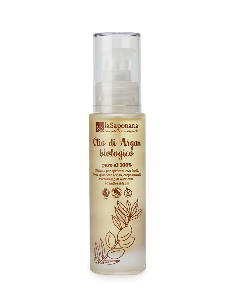 Olio di Argan Bio per Viso, Corpo e Capelli