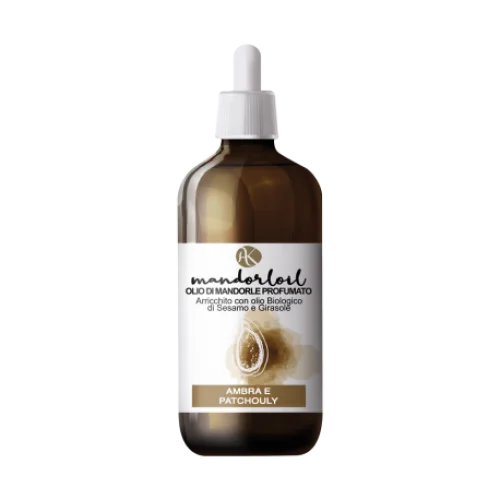 Olio di Mandorle Biologico Profumato - Ambra e Patchouly - Alkemilla