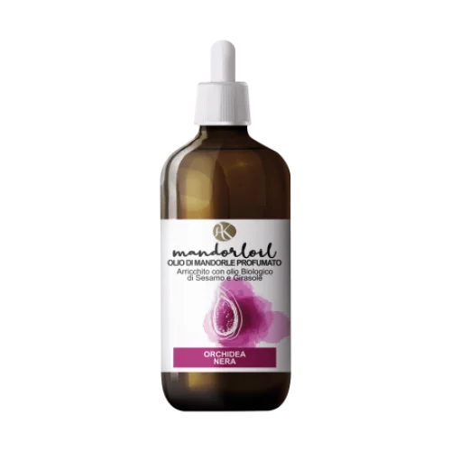 Olio di Mandorle Biologico Profumato - Orchidea Nera - Alkemilla