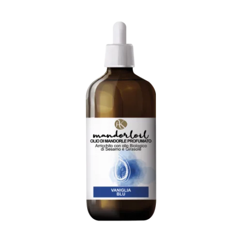 Olio di Mandorle Biologico Profumato - Vaniglia Blu - Alkemilla