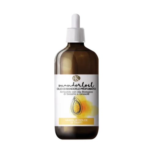 Olio di Mandorle Biologico Profumato - Vaniglia Tahiti - Alkemilla