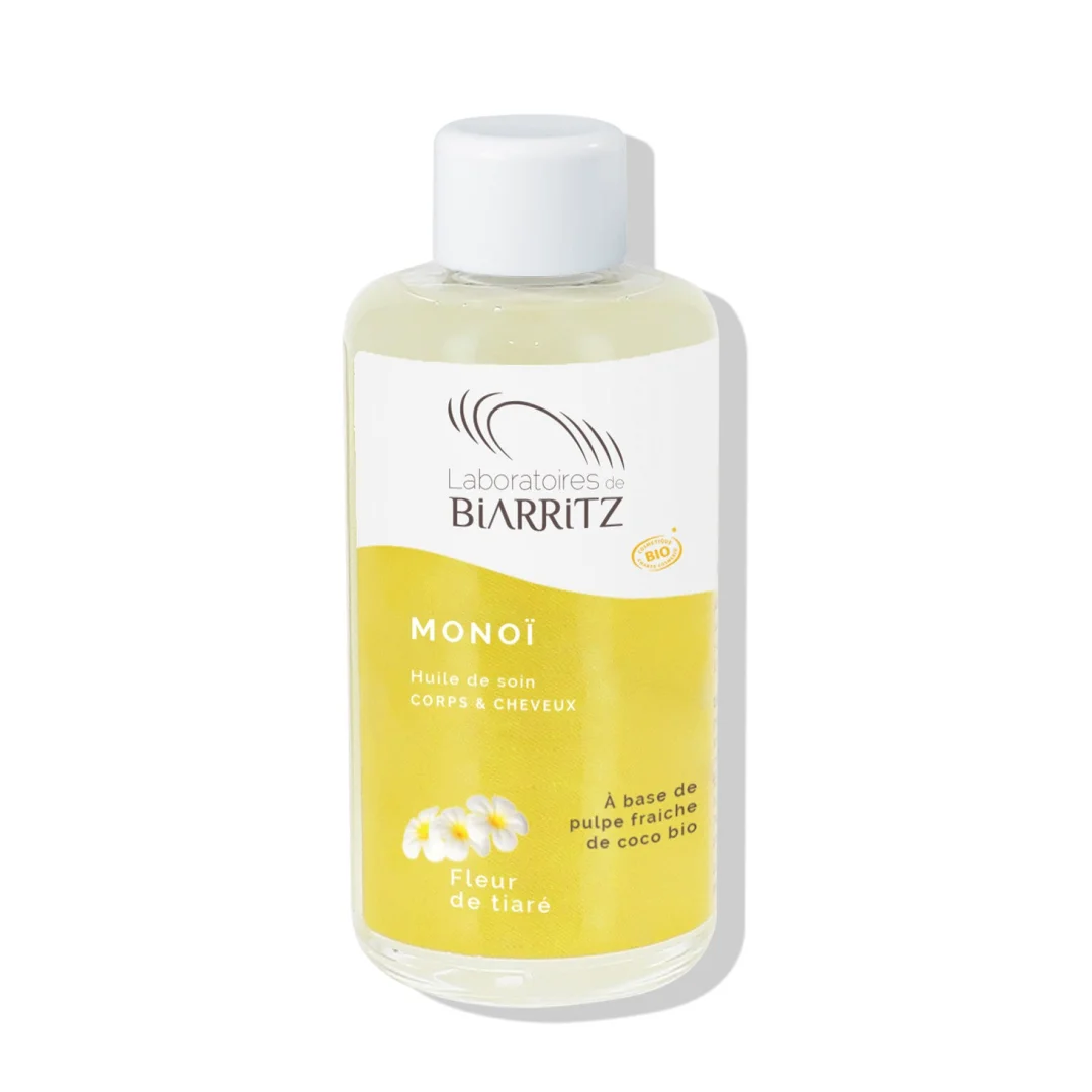 Olio di Monoi Bio - Fiori Tiaré - Laboratoires de Biarritz