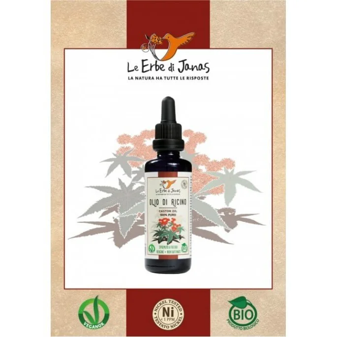 Olio di Ricino - Le Erbe Janas