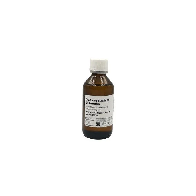 Olio essenziale di Menta Piperita - Rinfrescante e Calmante 100 ml - La Saponaria