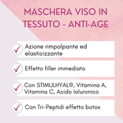 Omaggio 85 - Maschera Viso in Tessuto - Anti-Age