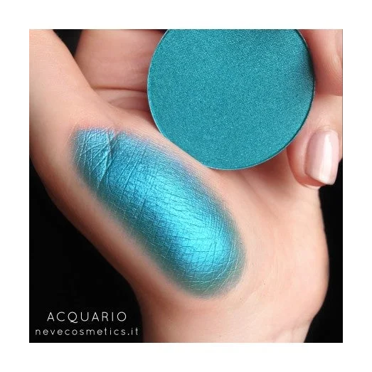 Ombretto Turchese Satinato - Acquario - Neve Cosmetics