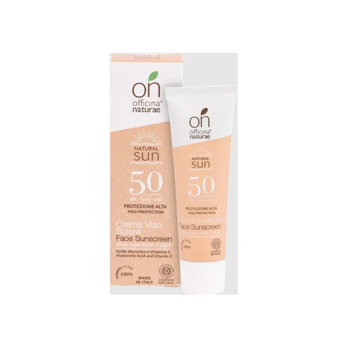 onSUN Crema Viso Solare SPF 50 - Officina Naturae