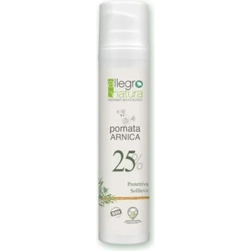 Pomata all’Arnica 25% lenitiva e tonificante - Allegro Natura