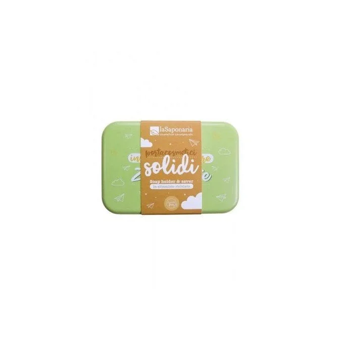 Portacosmetici Solidi in Alluminio Riciclato - La Saponaria