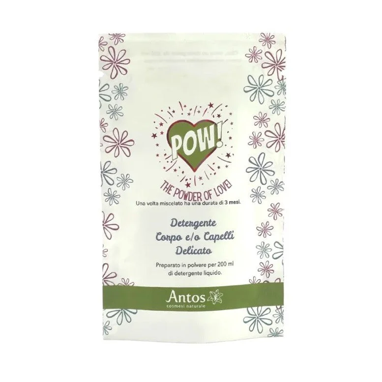 POW - Base in polvere per Detergente Capelli/Corpo - Antos Cosmetici