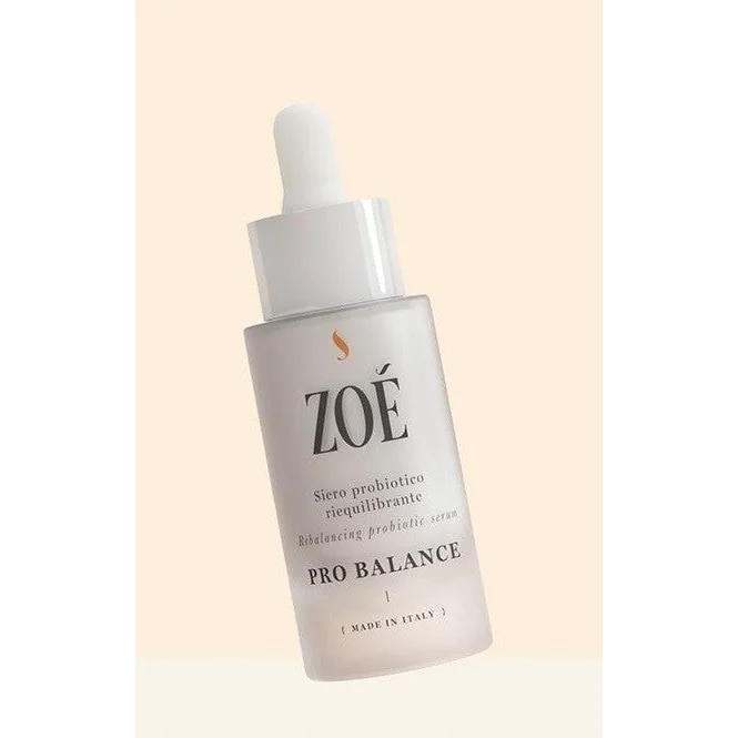 Pro Balance - Siero Viso Riequilibrante con Acido Ialuronico e Probiotici - Zoe Cosmetics