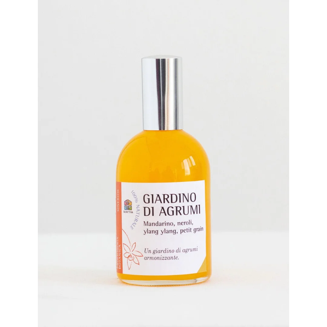 Profumo Naturale con Oli Essenziali - Giardino d’agrumi - Olfattiva