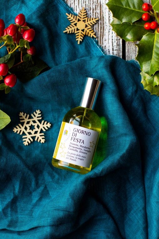 Profumo Naturale con Oli Essenziali - Giorno di Festa