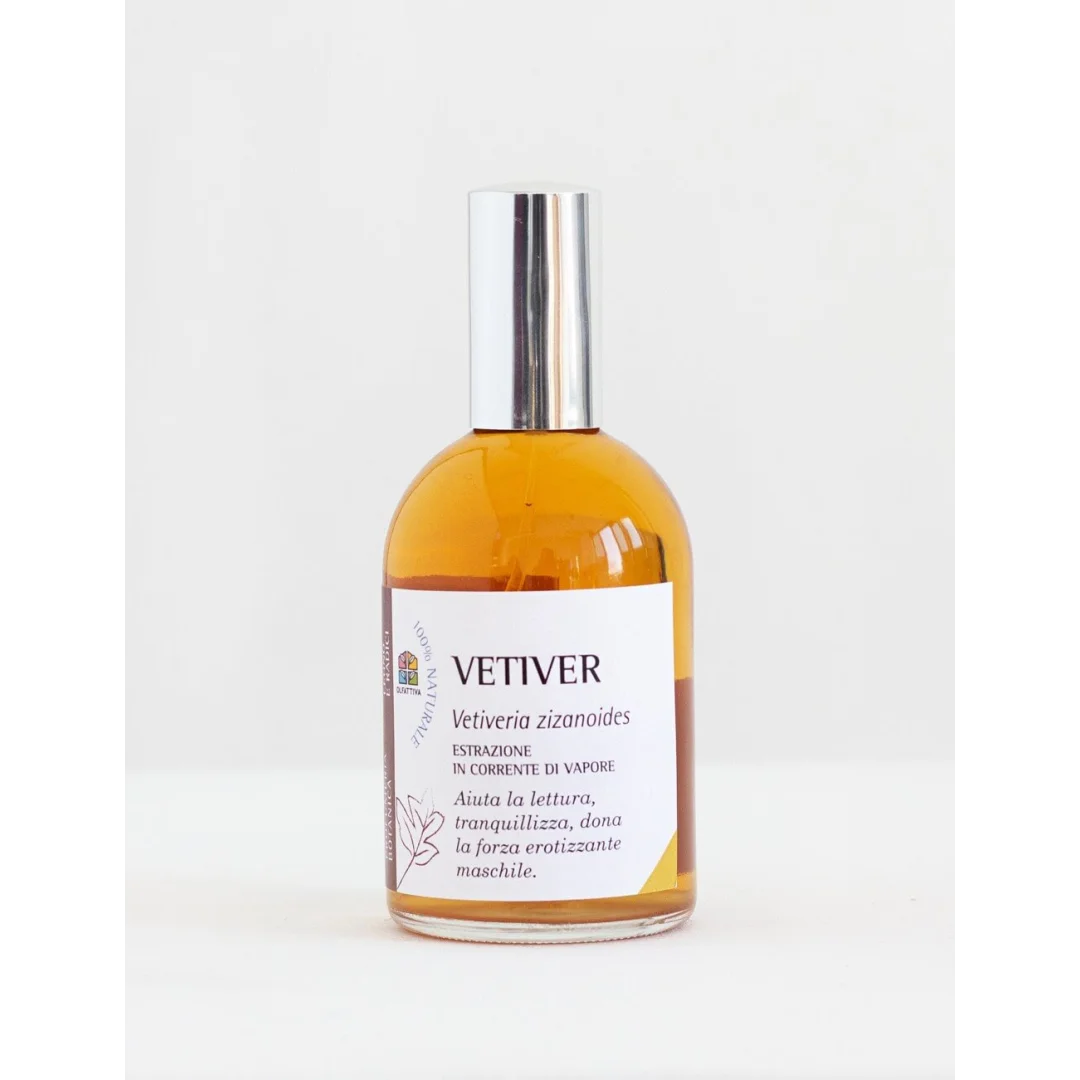 Profumo Naturale con Oli Essenziali - Vetiver - Olfattiva