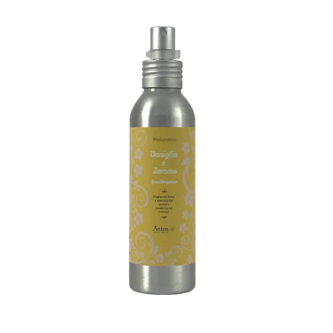 Profumo per ambiente spray - Vaniglia e Zenzero - Antos Cosmetici