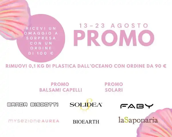 Una locandina promozionale per una vendita di prodotti di bellezza.