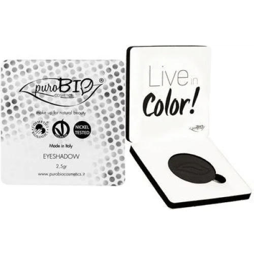 Ombretto Compatto - 04 Nero Matt - Purobio